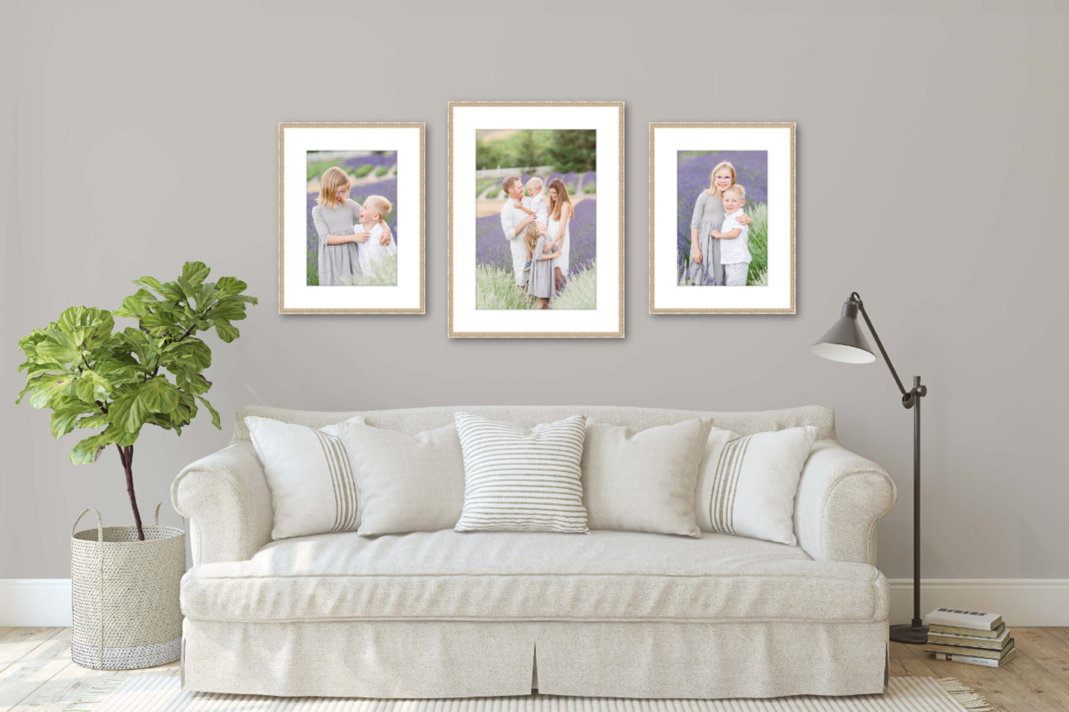 Decorating with Family Photos