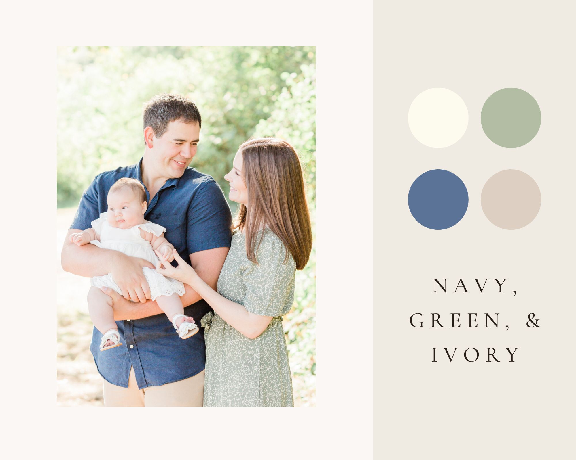 Best Colors for Family Pictures Outside