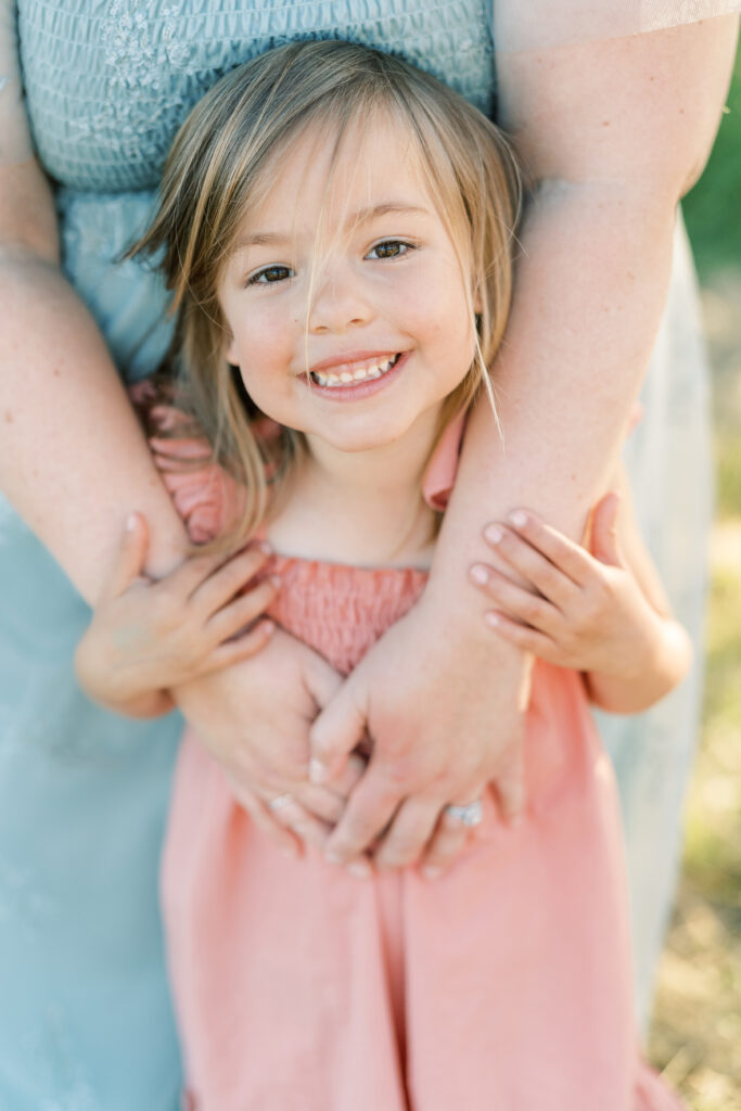 portrait of daughter by photographers in mcminnville oregon Samantha Shannon Photography